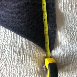 Asymmetrical cashmere scarf